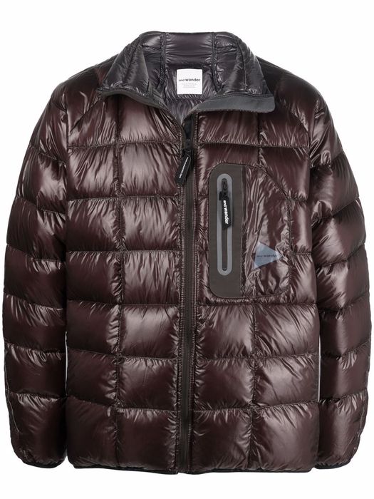 and Wander short puffer jacket - Brown