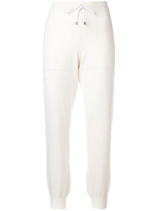 Barrie oversized pocket trousers - White