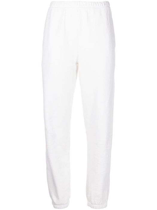 RE/DONE tapered-leg track pants - White