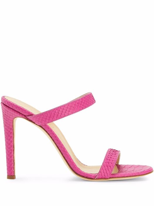 Giuseppe Zanotti Calista slip-on heeled sandals - Pink