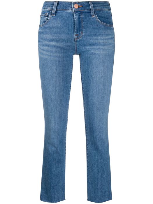 J Brand Alana mid-rise cropped jeans‎ - Blue
