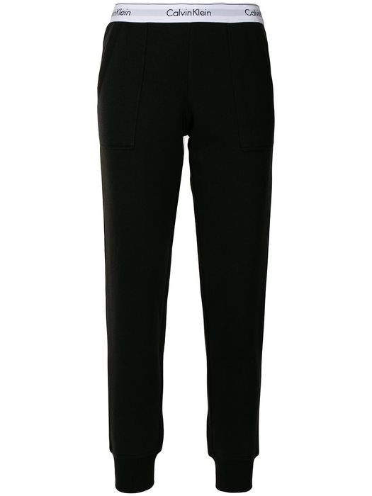 Calvin Klein Underwear logo-waistband leggings - Black