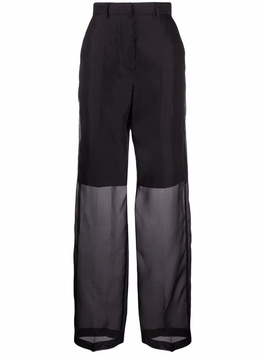 12 STOREEZ high-waisted trousers - Black