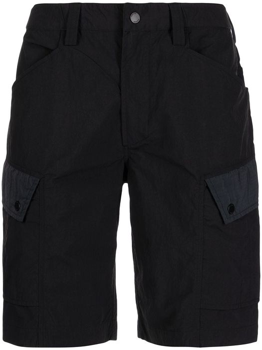 Maharishi slim-fit chino shorts - Black