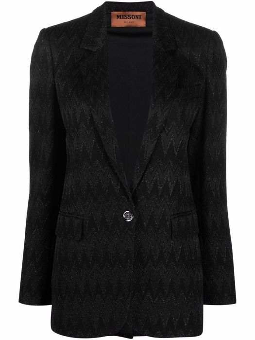 Missoni single-breasted blazer - Black