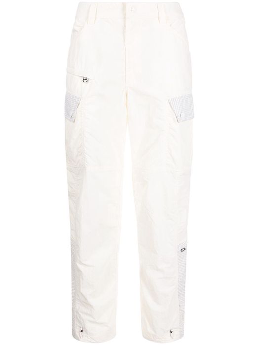 Maharishi straight-leg cargo trousers - White