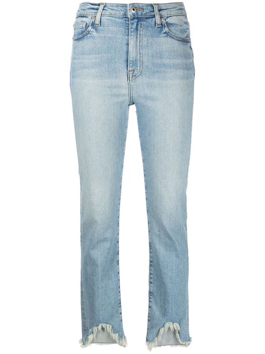 Jonathan Simkhai Standard river high-rise straight jeans - Blue