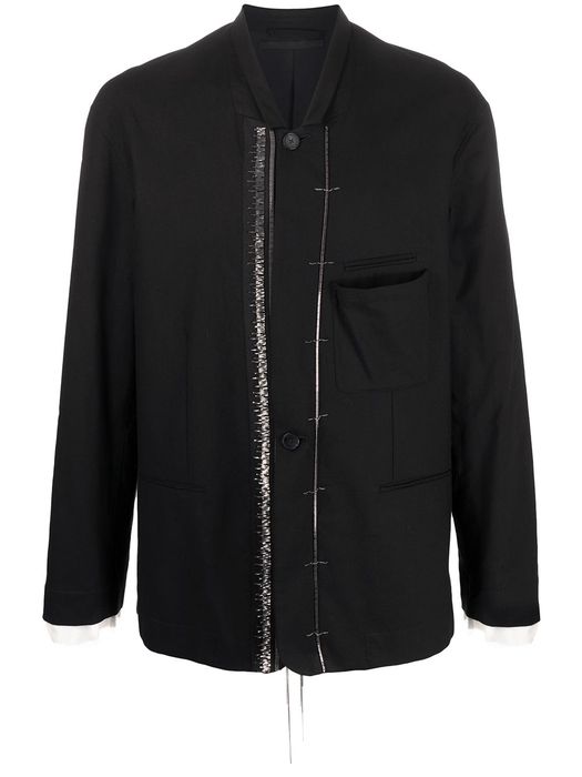 Haider Ackermann metal-embellished jacket - Black