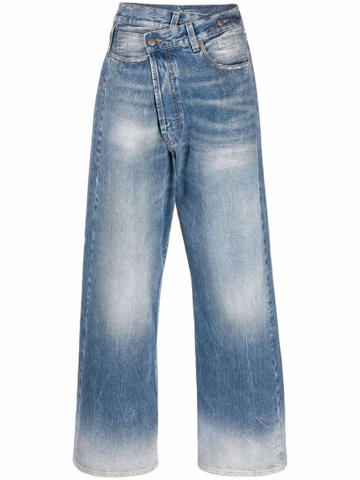 R13 twisted waist jeans - Blue