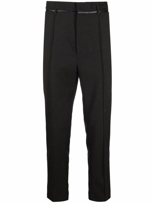 Tom Wood cropped tapered trousers - Black