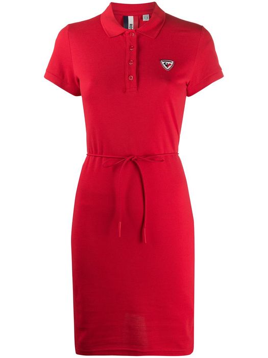 Rossignol polo dress - Red