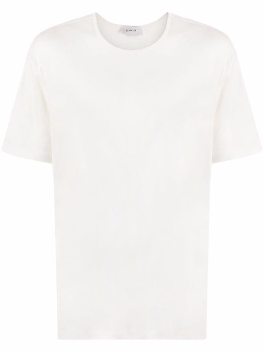 Lemaire short-sleeved cotton T-shirt - Neutrals