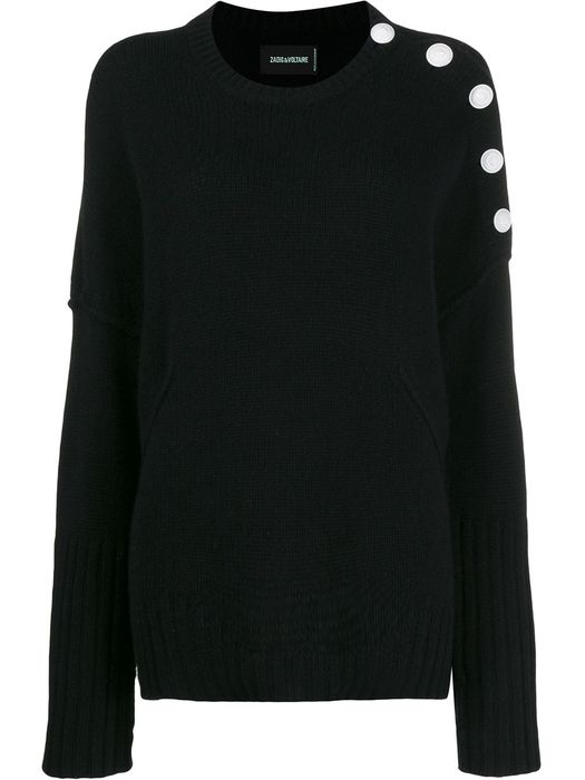 Zadig&Voltaire Malta knitted jumper - Black