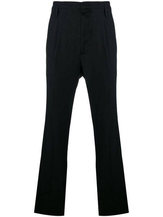 LANVIN slim fit trousers - Black