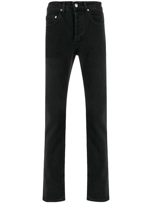 SANDRO slim-fit five-pockets trousers - Black