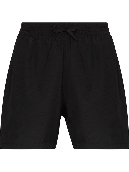 Organic Basics drawstring-fastening swim shorts - Black