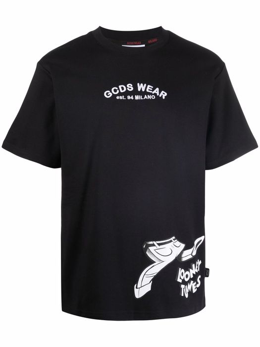 Gcds logo crew-neck T-shirt - Black