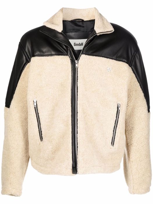 GmbH Teddy shearling jacket - Neutrals