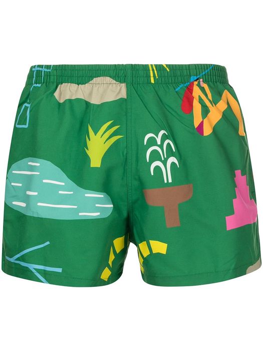 Timo Trunks Ipanema swim shorts - Green