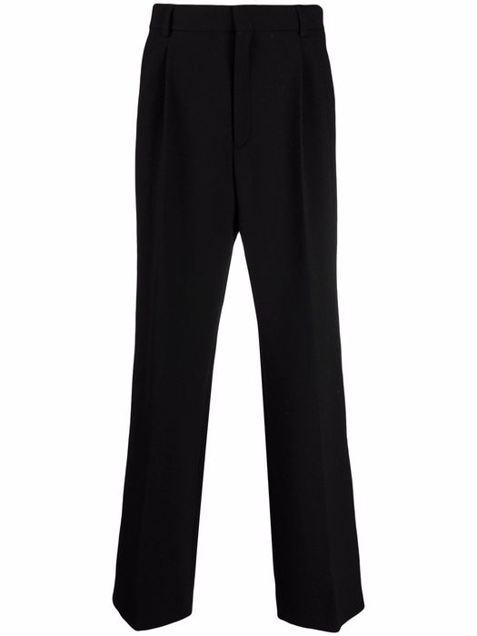 Casablanca straight-leg tailored trousers - Black