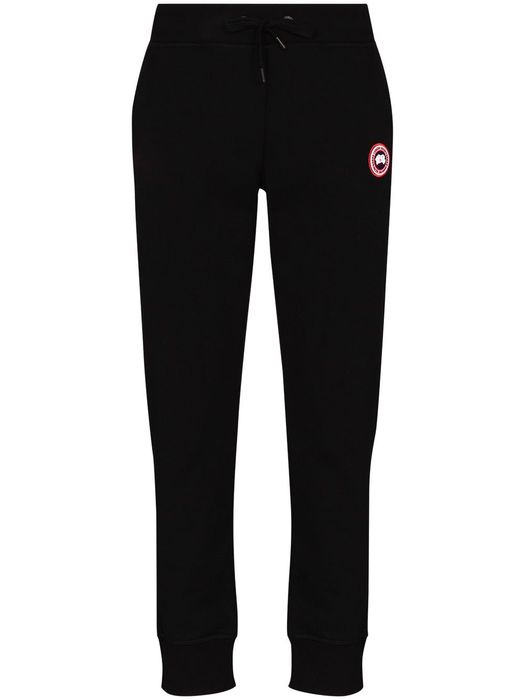Canada Goose Muskoka logo-patch track pants - Black