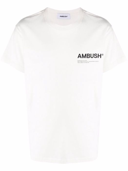 AMBUSH logo-print T-shirt - White