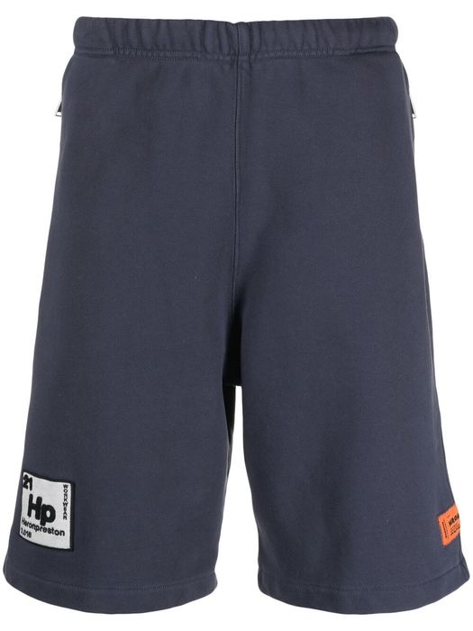 Heron Preston Periodic logo track shorts - Blue