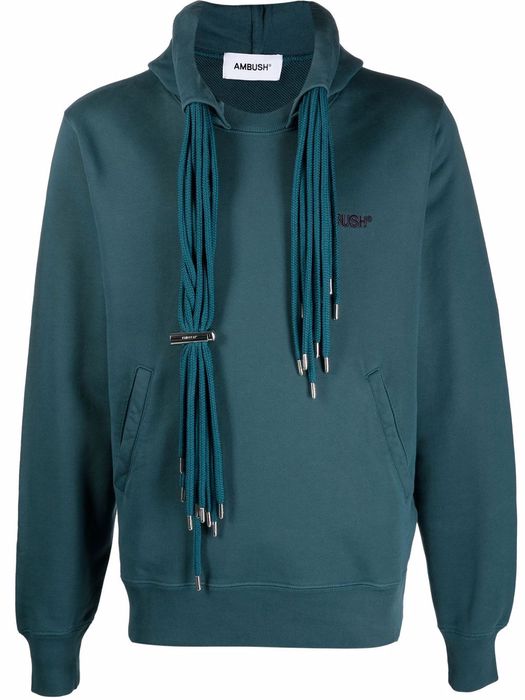 AMBUSH multicord hooded sweatshirt - Blue