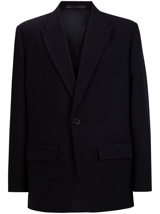 Valentino tailored single-breasted blazer - Black