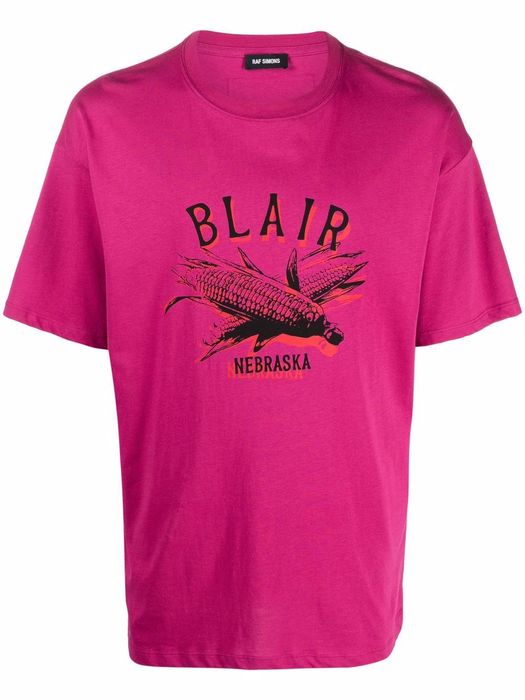 Raf Simons Nebraska short-sleeve T-shirt - Pink