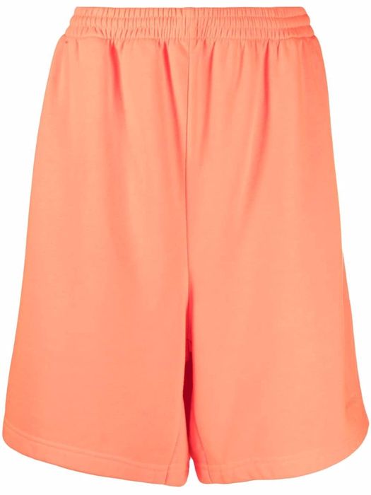 Balenciaga knee-length track shorts - Orange