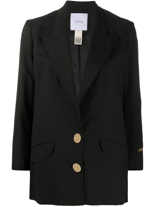 Patou classic blazer jacket - Black
