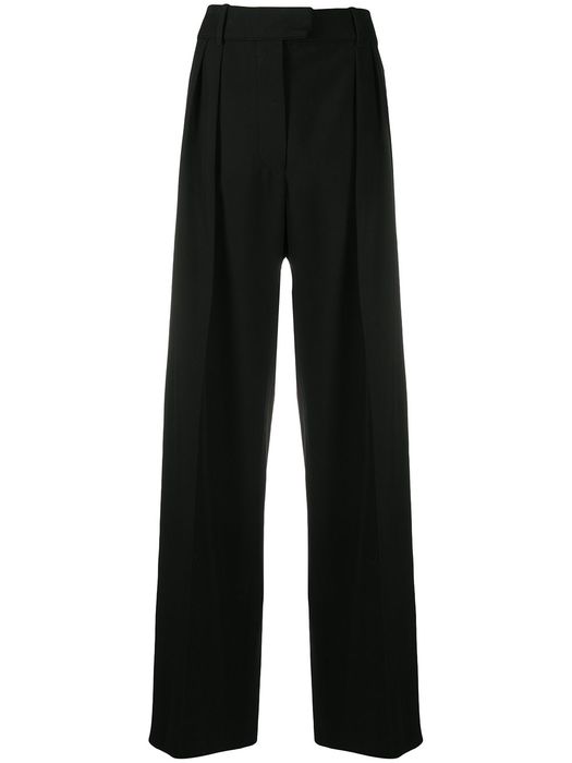 Valentino wide-leg trousers - Black