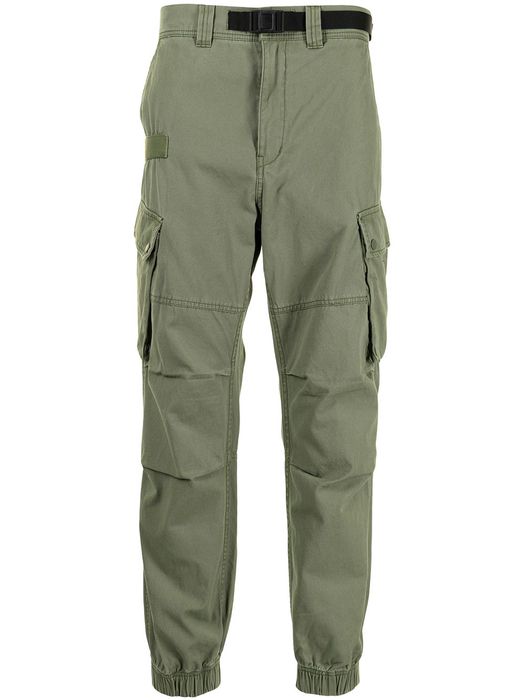 FIVE CM straight-leg cargo trousers - Green
