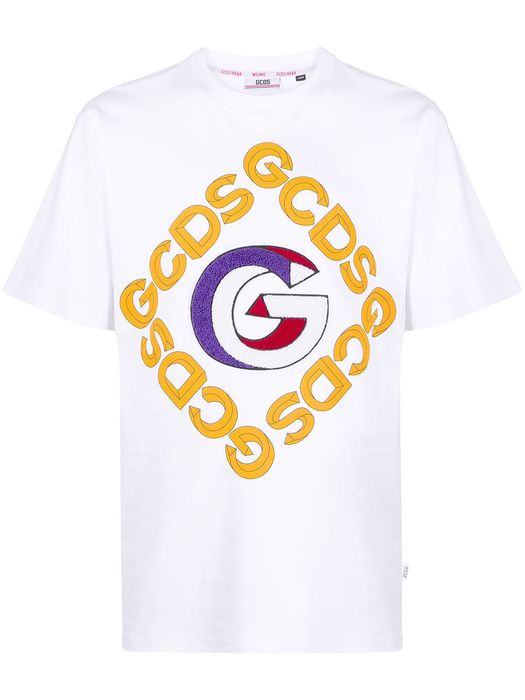 Gcds logo print T-shirt - White