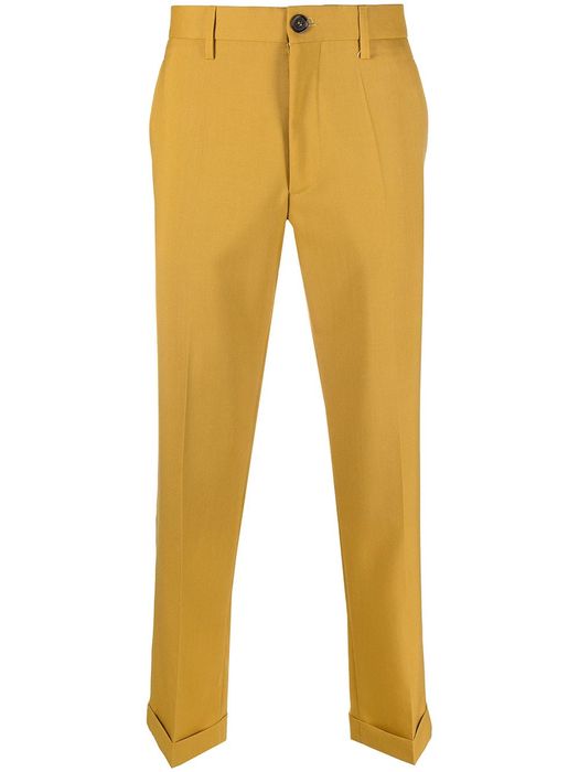 Marni high-rise chino trousers - Yellow