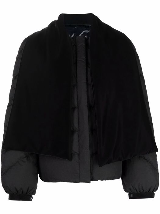 Emporio Armani reversible puffer jacket - Black