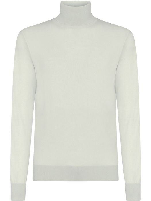 Dolce & Gabbana knitted roll-neck jumper - Green
