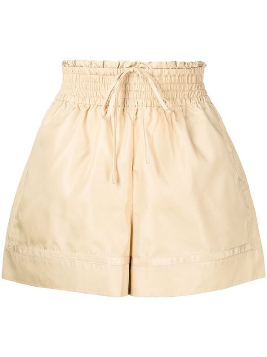 3.1 Phillip Lim high-waisted A-line shorts - Yellow