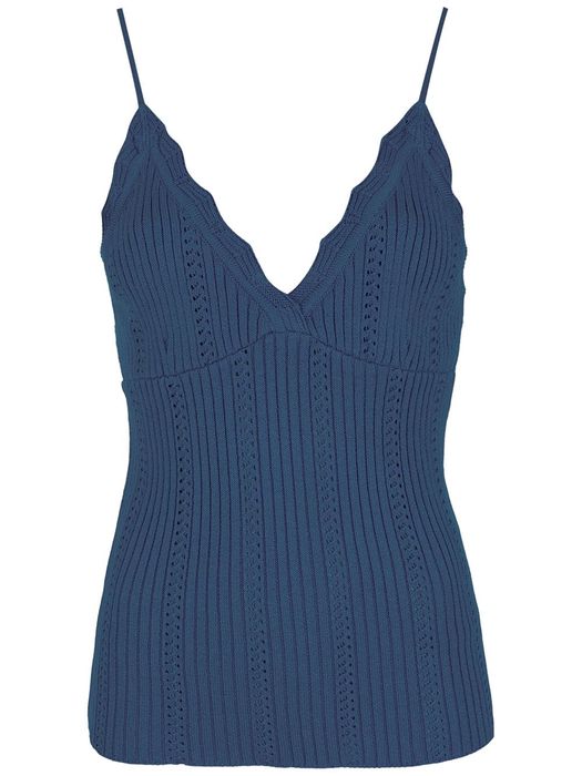 Olympiah Alfredo knitted top - Blue