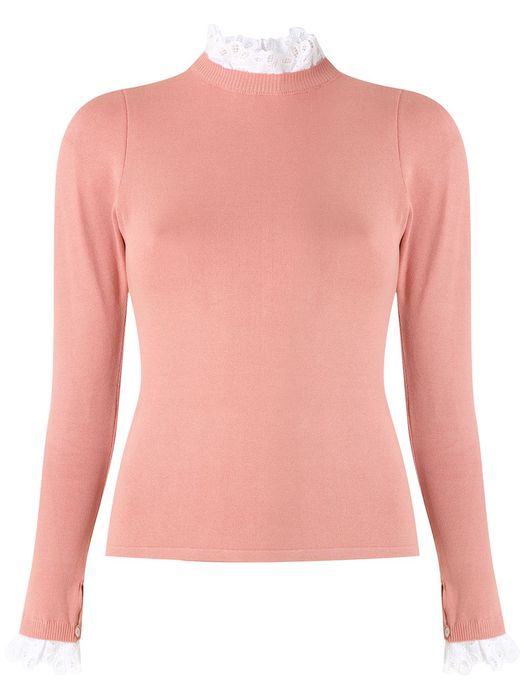 Martha Medeiros Explosão knitted blouse - Pink