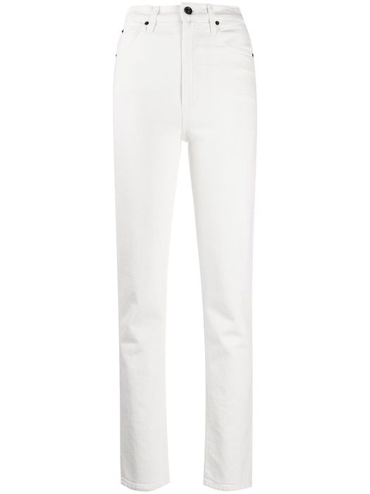 Slvrlake straight-leg jeans - White