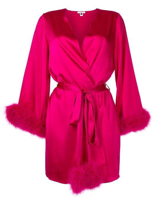 Gilda & Pearl Kitty short robe - Purple