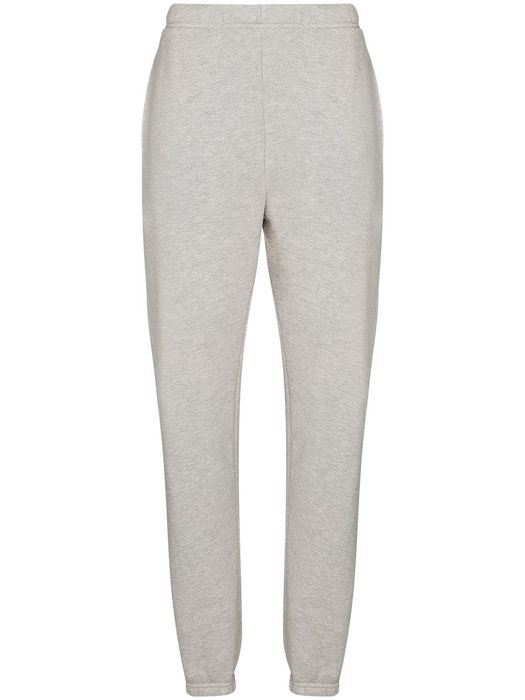 Les Tien tapered-leg cotton track pants - Grey