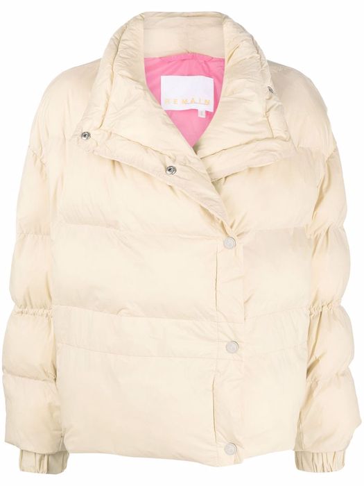 REMAIN wrapped padded jacket - Neutrals