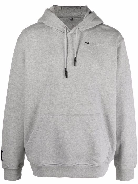MCQ logo-print hoodie - Grey
