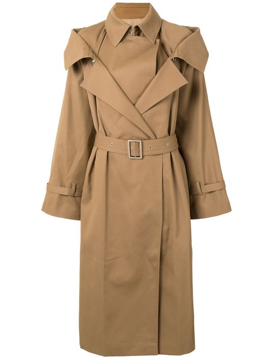 Boyarovskaya belted trench coat - Brown