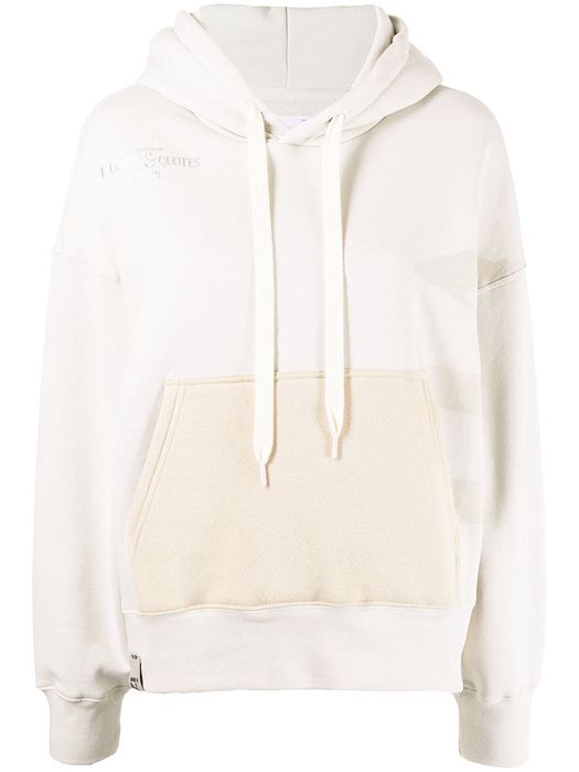 izzue Thoughts & Quotes hoodie - White