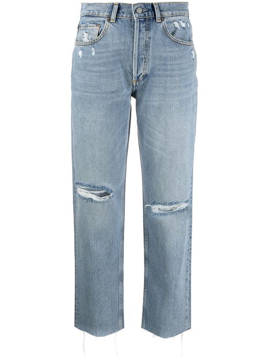 Boyish Jeans Tommy distressed straight leg jeans - Blue