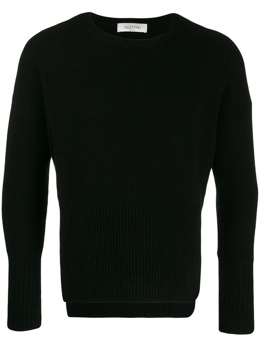 Valentino VLTN jacquard knit sweater - Black